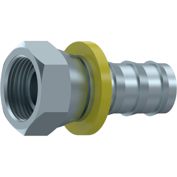 BSP Swivel Female 60° Cone 1/2" BSP Thread , 1/2" DN Hose
