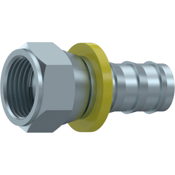 JIC Swivel Female 37° Cone 3/4" 16 UNF Thread , 1/2" DN Hose
