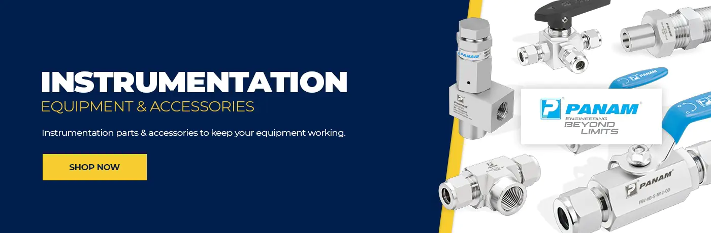 PANAM Valves instrumentation products available online at Hydraulic Megastore