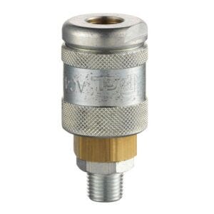 60 Series Coupling Male Thread , 1/4" Thread Size
