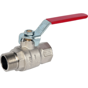 2 Piece Brass Ball Valve BSPP M/F Ends