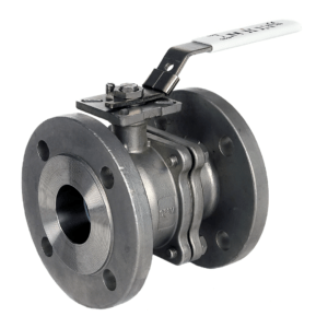 2 Piece Flanged Stainless Steel Ball Valve Flanged 