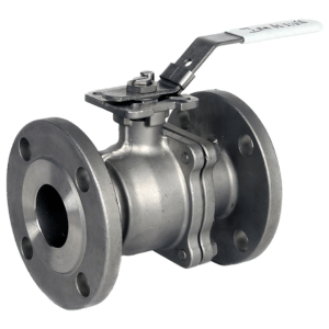 2 Piece Flanged ANSI Class 150 Stainless Steel Ball Valve Flange Mounting ANSI Class 150