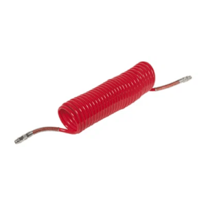 Nylon Compact Airline Coil Red