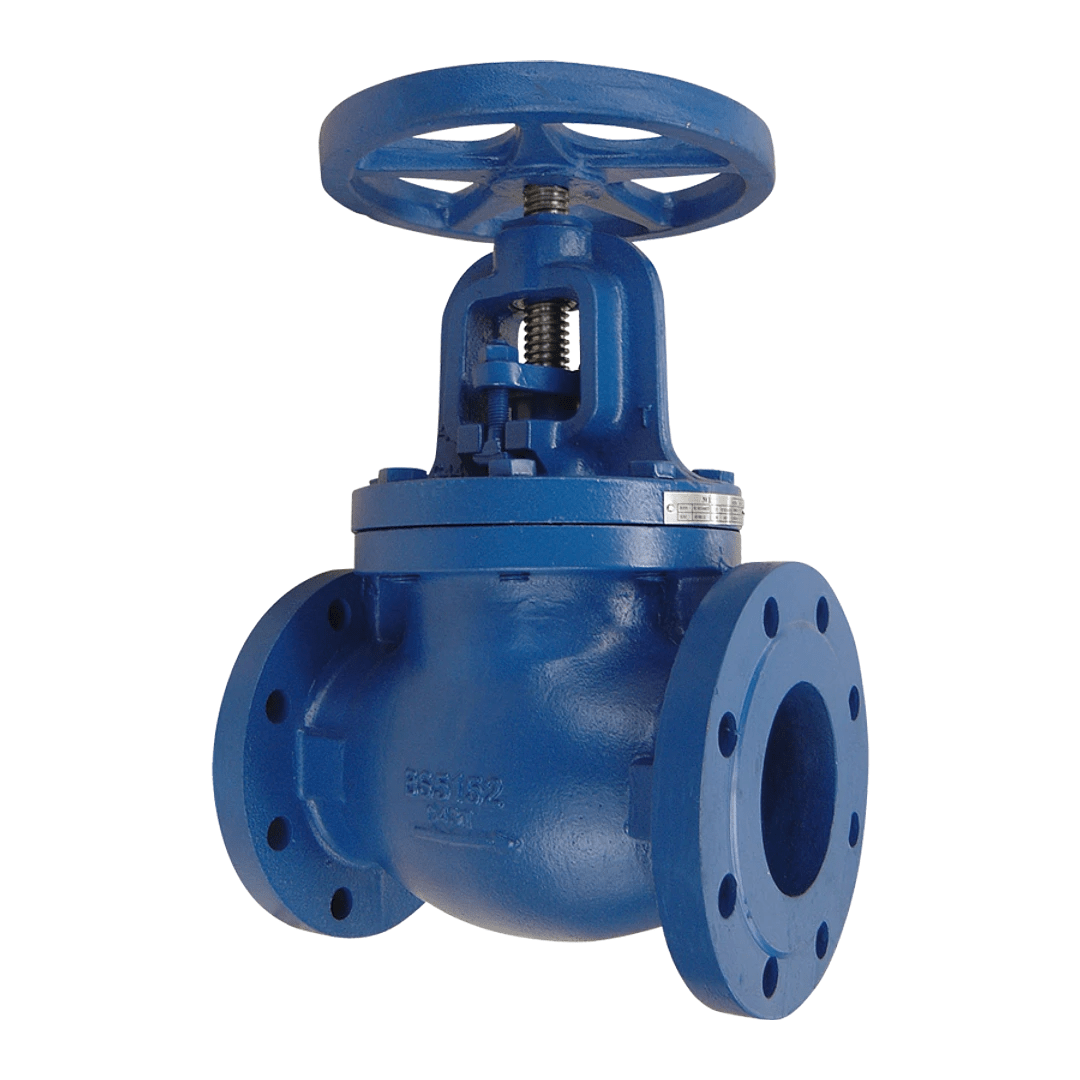 Cast Iron Globe Valve Flange Mounting