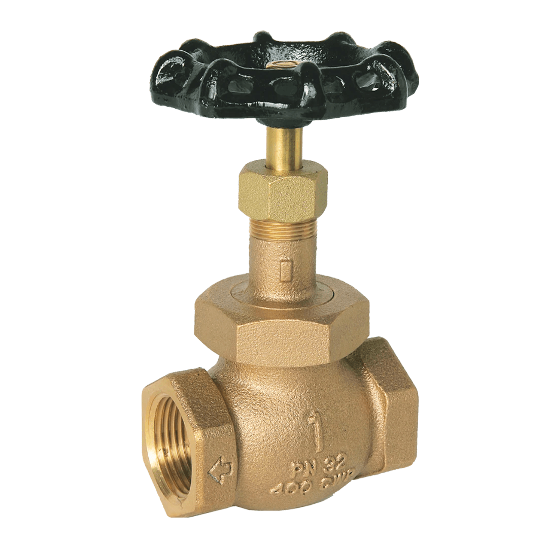 Bronze Globe Valve BSPT F/F Ends