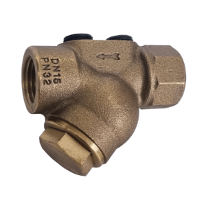 Bronze 'Y' Strainer with Tapping Points