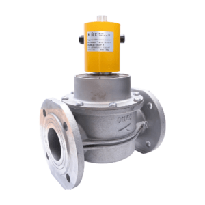 Aluminium Automatic Gas Solenoid Valve Flanged 230V