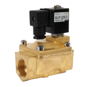 Brass Solenoid Valve Pilot Operated EPDM 2/2 way Normally Closed (ISO 228/1)