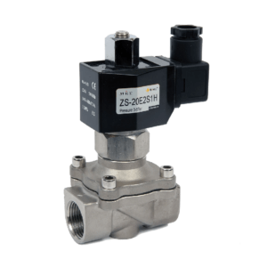 NBR Stainless Solenoid Valve Servo-Activated 2/2 Way Normally Open
