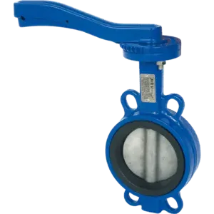 Ductile Iron Wafer Butterfly Valve EPDM Liner