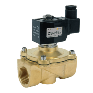 NBR Brass Solenoid Valve Servo-Activated 2/2 Way Normally Closed